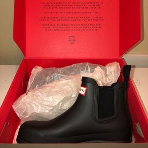 NEW HUNTER Women original Chelsea matte rain boots